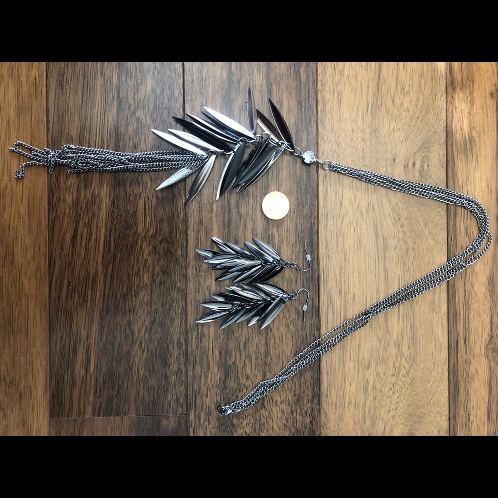 Long necklace and/or matching earrings